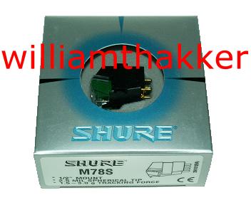 Shure M 78 S / Shure M78S Tonabnehmer